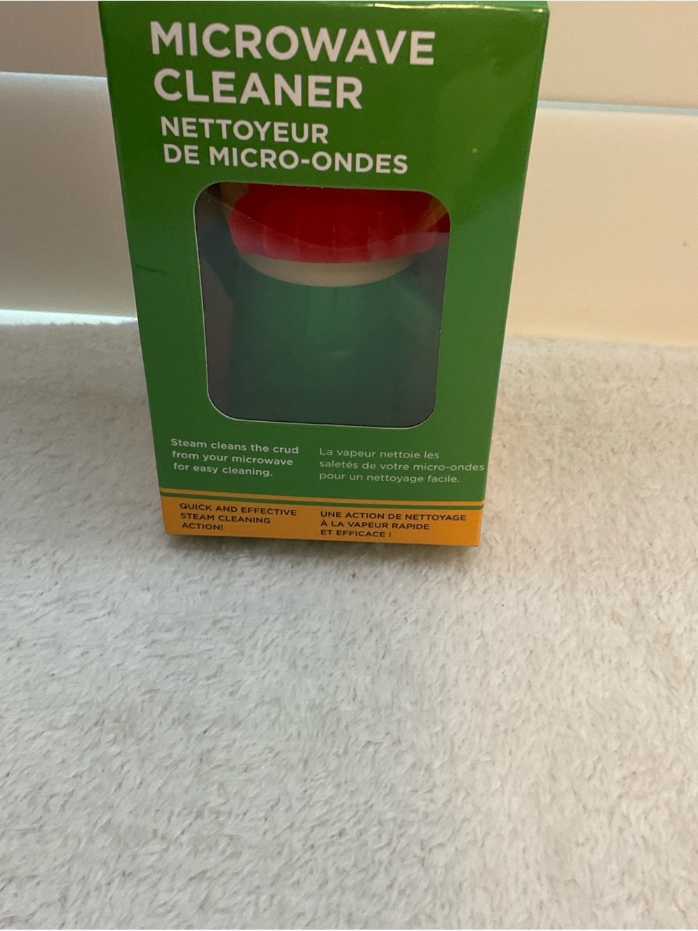 Microwave Cleaner Steam Cleaner - Red & Green